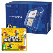 Nintendo 2DS (Transparent, Blue) 