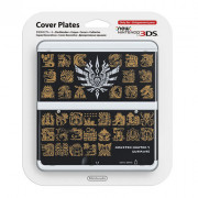 New Nintendo 3DS Cover Plate (Monster Hunter 4 Black) 