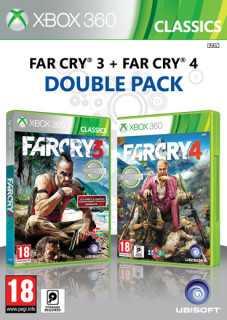 Ubisoft Double Pack - Far Cry 3 & 4 Xbox 360