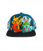 Pokemon - Charmander and Friends Snapback hat 