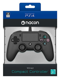 Playstation 4 (PS4) Nacon Wired Compact Controller (Negru) PS4