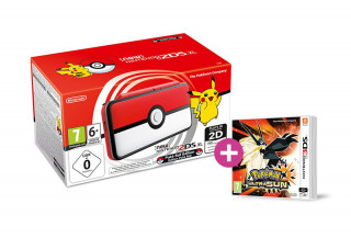 New Nintendo 2DS XL Pokeball Edition + Pokemon Ultra Sun 3DS