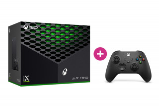 Xbox Series X 1TB + controller adițional (Negru) Xbox Series