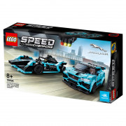 LEGO Speed Champions Formula E Panasonic Jaguar Racing GEN2 car & Jaguar I-PACE eTROPHY (76898) 