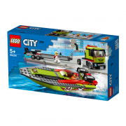 LEGO City Transportorul bărcilor de curse (60254) 