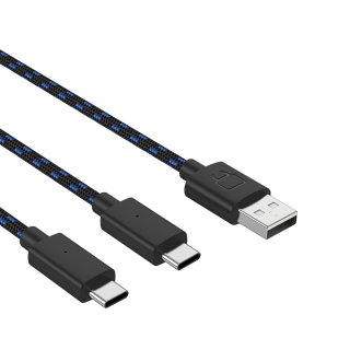 VENOM VS5002 Dual Play & Charge 3 metri Type-C -USB cablu alimentare PS5