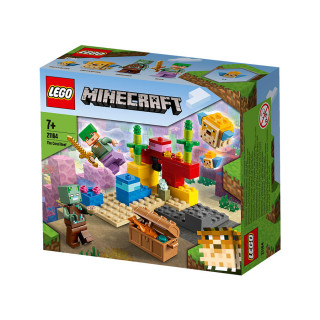 LEGO Minecraft Reciful de corali (21164) Jucărie
