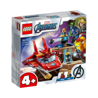 LEGO Marvel Avengers Iron Man contra Thanos 76170 Jucărie