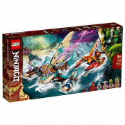 LEGO NINJAGO Lupta pe mare cu catamaranul 71748 