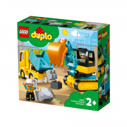 LEGO DUPLO Camion și excavator pe șenile (10931) 