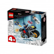 LEGO Super Heroes Înfruntarea dintre Captain America și Hydra (76189) 