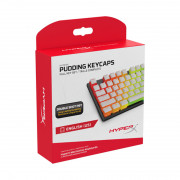 HyperX Pudding Keycaps -set de taste albe (US) (4P5P5AA#ABA) 