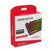 HyperX Pudding Keycaps - set de taste negre (US) (4P5P4AA#ABA) 