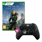 Halo Infinite + Xbox Elite Series 2 wireless controller