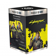 Cyberpunk 2077 Keyart Male V Puzzles 500 