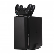 Froggiex FX-P4-C1-B PS4 Charge and Store Tower 
