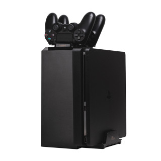 Froggiex FX-P4-C1-B PS4 Charge and Store Tower PS4