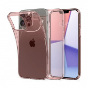 Spigen Crystal Flex Apple iPhone 13 Pro Max Rose Crystal case, pink-hyaline 