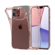 Spigen Crystal Flex Apple iPhone 13 Pro Rose Crystal case, pink-hyaline 