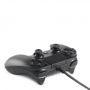 Spartan Gear - Hoplite Wired Controller (compatible with PC and Playstation 4) (Black) 