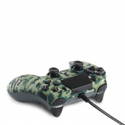 Spartan Gear - Hoplite Wired Controller (compatible with PC and Playstation 4) (Green Camo) 