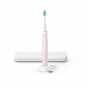 Philips Sonicare S3100 HX3673/11 electric toothbrush, pink with travel case 
