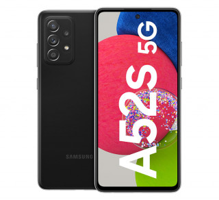Samsung Galaxy A52s 5G 128GB 6GB RAM Dual Telefon Mobil (Black) Mobile