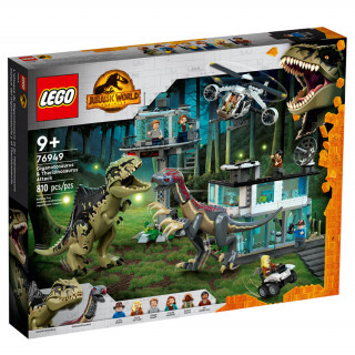 LEGO Jurassic World Atacul Giganotozaurului și Therizinosaurului (76949) Jucărie
