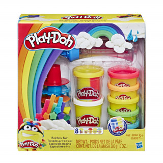 Hasbro Play-Doh: Rainbow Twirl (E5372)  Jucărie