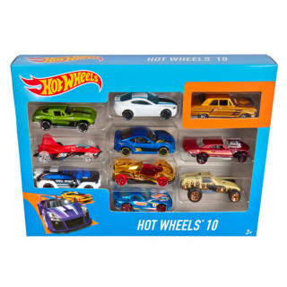 HOT WHEELS - Cars Set of 10 random (54886)  Jucărie