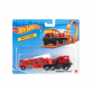 Mattel Hot Wheels Track Stars - Firehouse Fueler (HFC96)  Jucărie