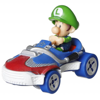 Mattel Hot Wheels: Mario Kart - Baby Luigi Die-Cast (HDB28) Jucărie