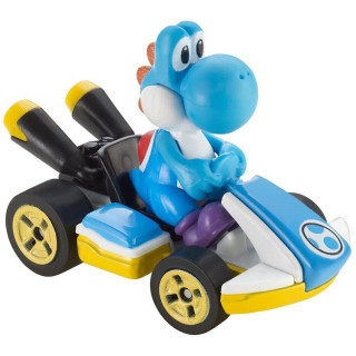 Mattel Hot Wheels: Mario Kart - Light-Blue Yoshi Die-Cast (GBG35) Jucărie