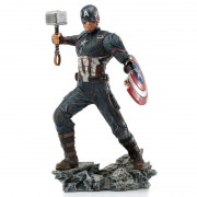 Iron Studios - Statue Captain America Ultimate - The Infinity Saga - Art Scale 1/10 Statuie 