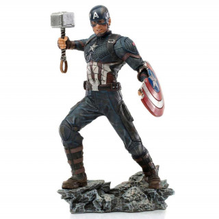 Iron Studios - Statue Captain America Ultimate - The Infinity Saga - Art Scale 1/10 Statuie Cadouri