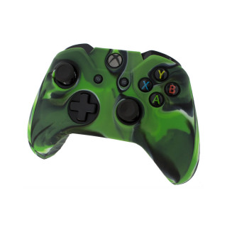 Xbox One Husă silicon Controller  (Camo Green) Xbox One