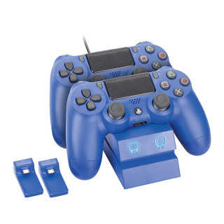 Venom VS2738 Twin Docking Station PS4 albastru Wave Blue stație de încărcare PS4