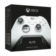 Xbox One Elite White Controller Special Edition fără fir (Alb) 