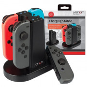 VENOM VS4796 Quad Charging Station pentru controller Nintendo Switch Joy-Con  