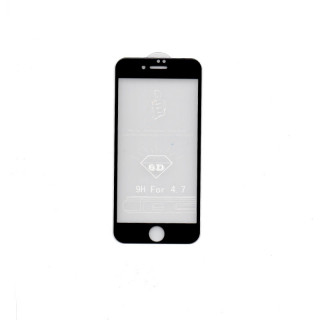 iPhone 7+/8+ 6D Premium quality glass foil (Black) Mobile