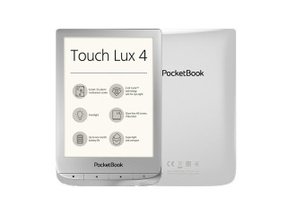 Pocketbook Touch Lux Matte Silver (PB627-S-WW) Ebook reader Tabletă