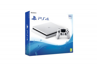 PlayStation 4 (PS4) Slim 500GB Glacier White (Alb) PS4