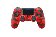 PlayStation 4 (PS4) Dualshock 4 Controller (Red Camouflage) 