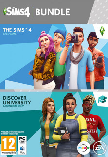 The Sims 4 + Discover University Bundle (EP8) PC