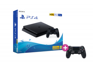 Playstation 4 (PS4) Slim 500GB + Controller PS4 Sony Dualshock 4 PS4