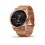 vívomove Luxe Rose Gold-Black Milanese type metal 18K Rose Gold strap thumbnail