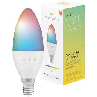Hombli Smart Bulb E14 RGB + WW Acasă