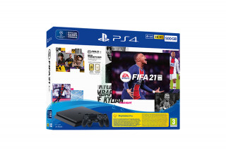 PlayStation 4 (PS4) Slim 500GB + FIFA 21 + controller DualShock 4  PS4