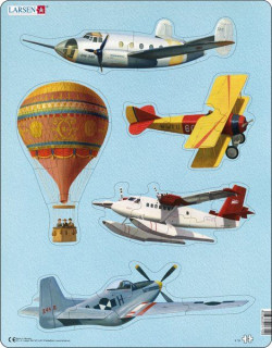 Larsen maxi puzzle 24 pieces Aircraft0 Cadouri