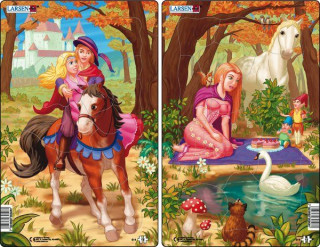 Larsen midi puzzle Princesses S14 Cadouri